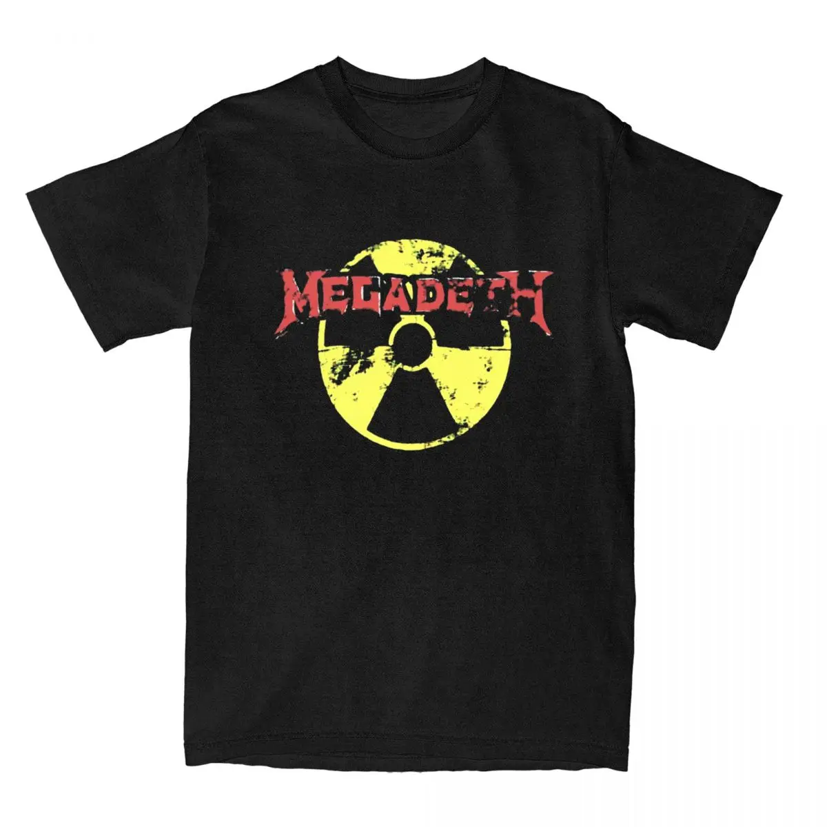 Trigometron MEGADETHs Heavy Rock Music Band Stuff Shirt Men Women Funny Cotton Graphic Print Tees