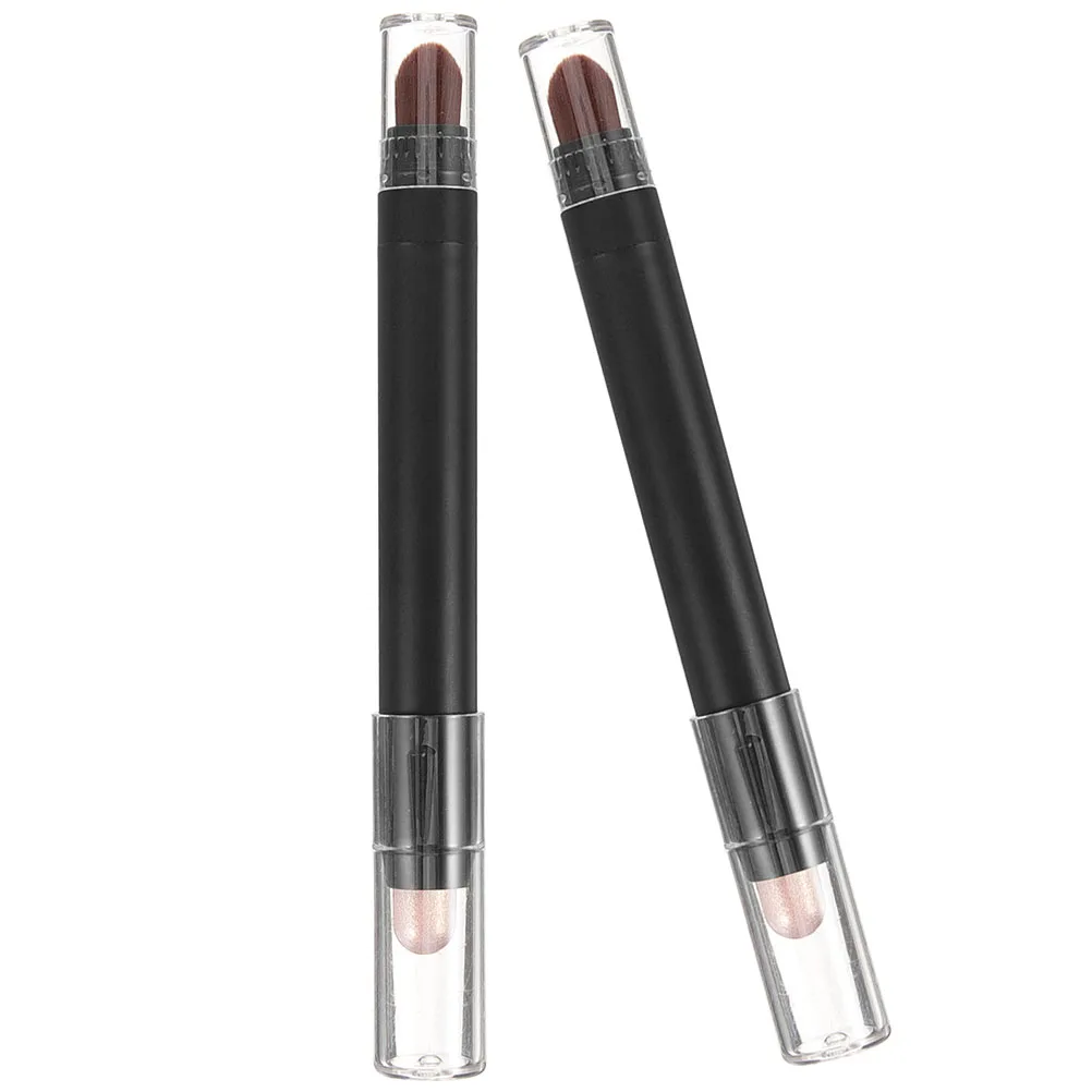 

2pcs Eyeshadow Pen Stick Makeup Brush for Women Reusable Eye Shadow Brush Durable Small Eyeshadow Brushes Party Gift Applicable