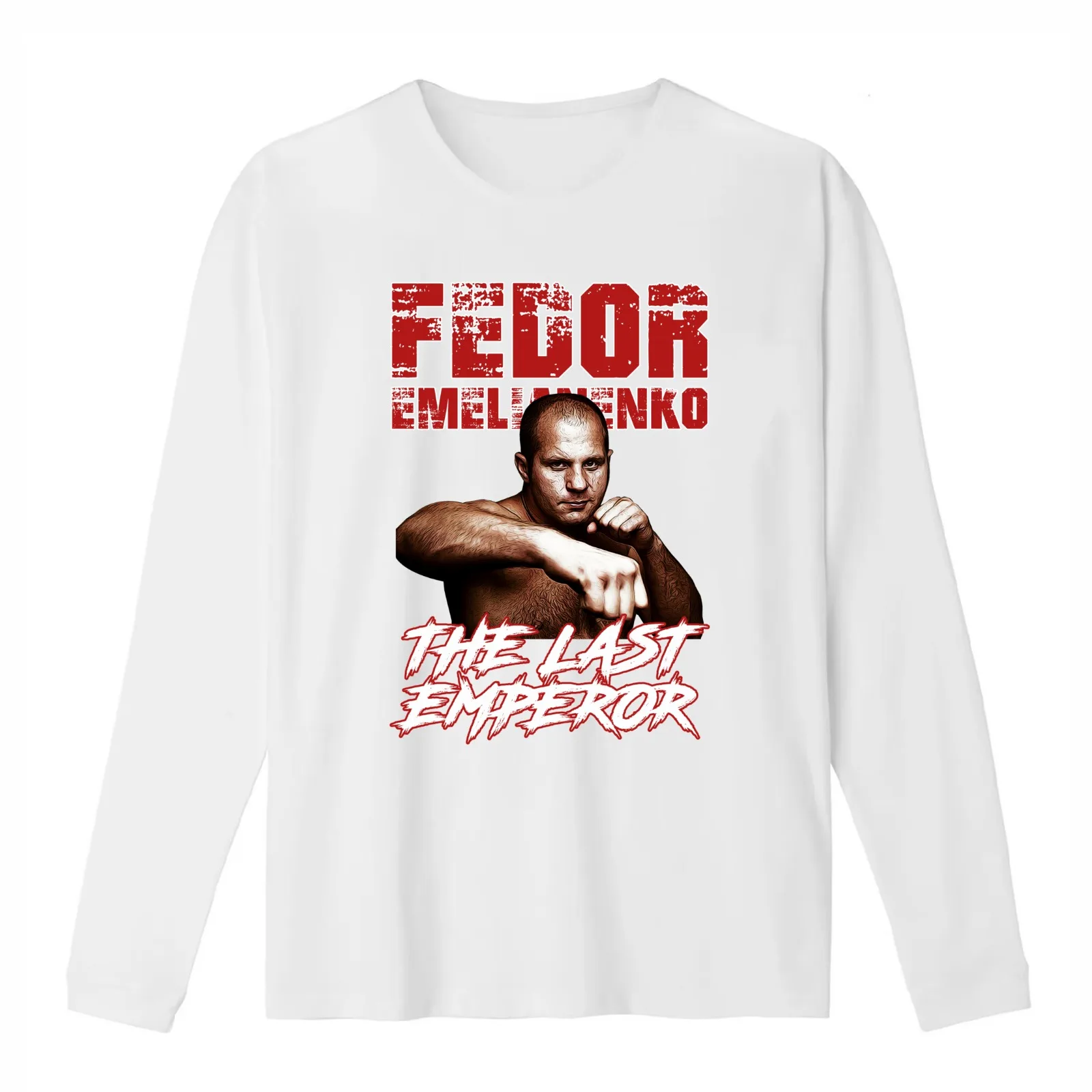 Fedor Emelianenko The Last Emperor T-Shirt Summer Casual Cotton Tee Oversized Streetwear Tops Vintage Graphic Print