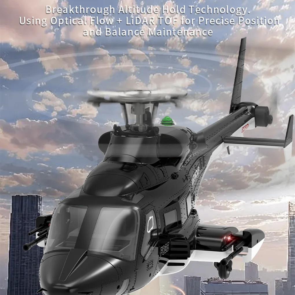 リモートコントロールヘリコプター GPS 測位自動リターン 1:34 フライングウルフ武装リモートコントロール航空機モデル