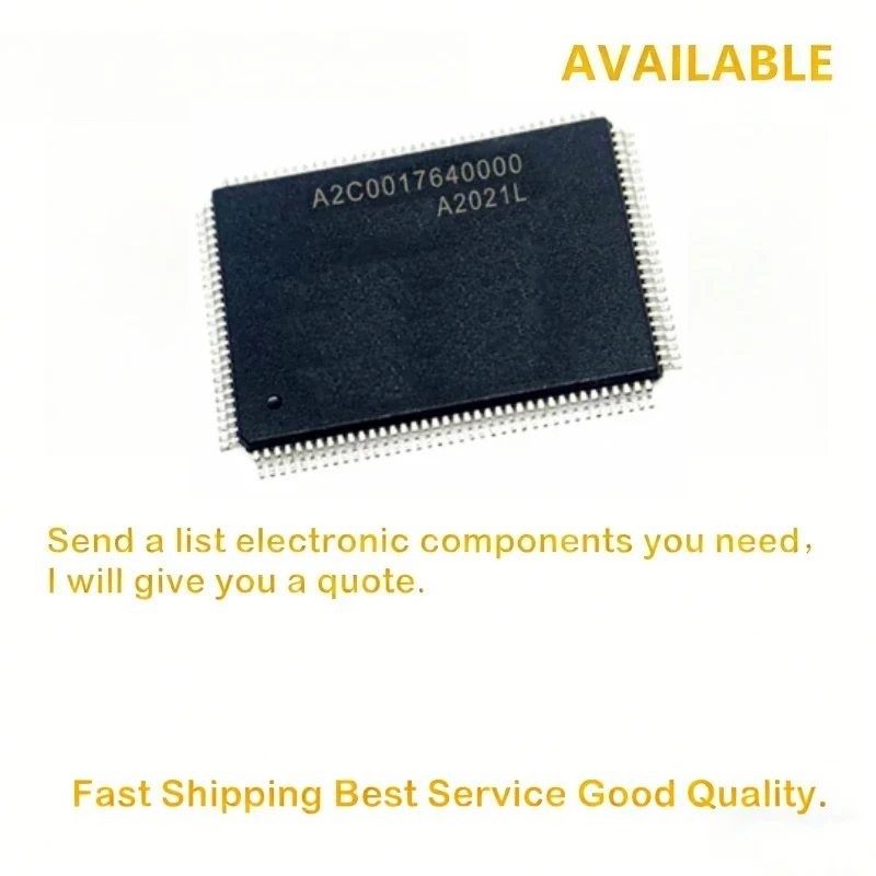2PCS A2C0017640000 QFP128 For Land Rover Car Computer board Fragile Chip