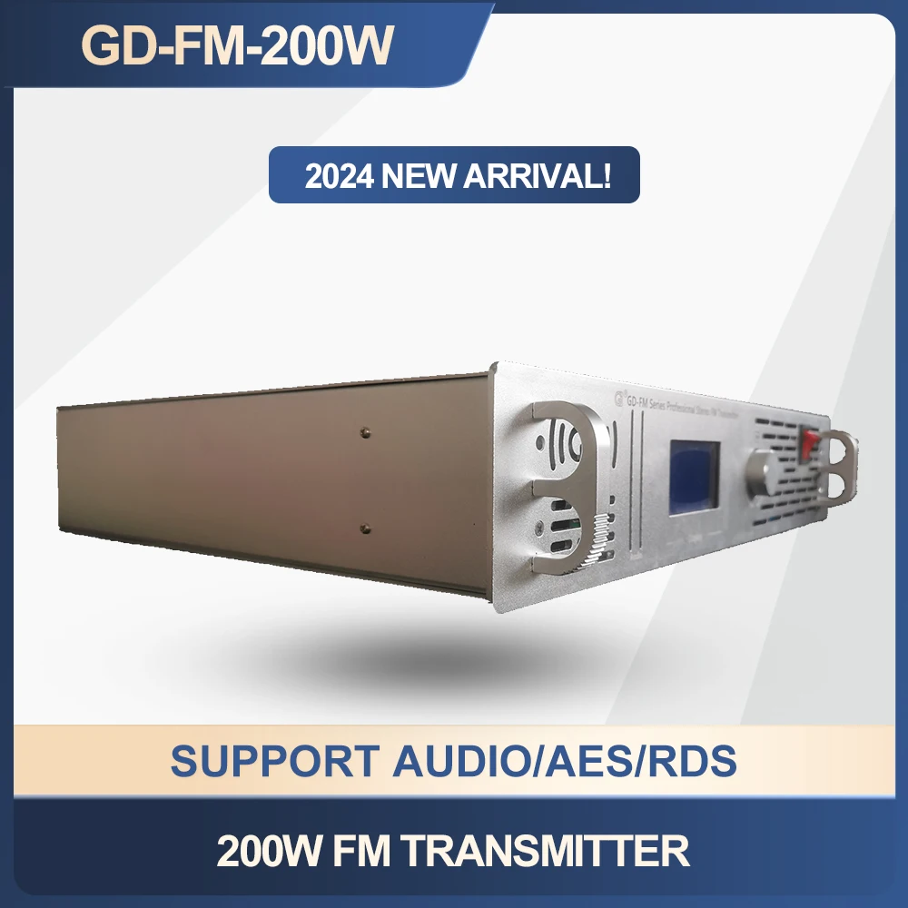 200W  200 Watt FM radio transmitter FM transmitter professional FM transmitter for radio broadcast