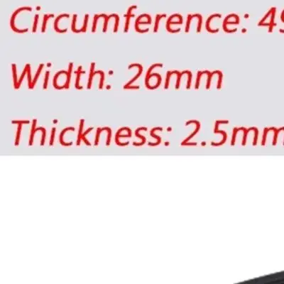 and Practical Timing Belt for 10 inch for miter Saw, Smooth Transmission and Low Noise, Electric Motor Belt Replacement