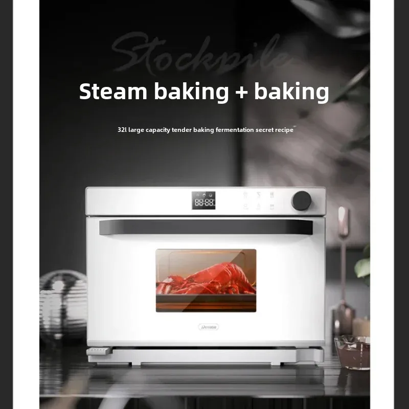 Detbom Steam Oven Micro Steam Baking Fryer Desktop Large Capacity Multifunctional Home Oven Electric Steam Oven