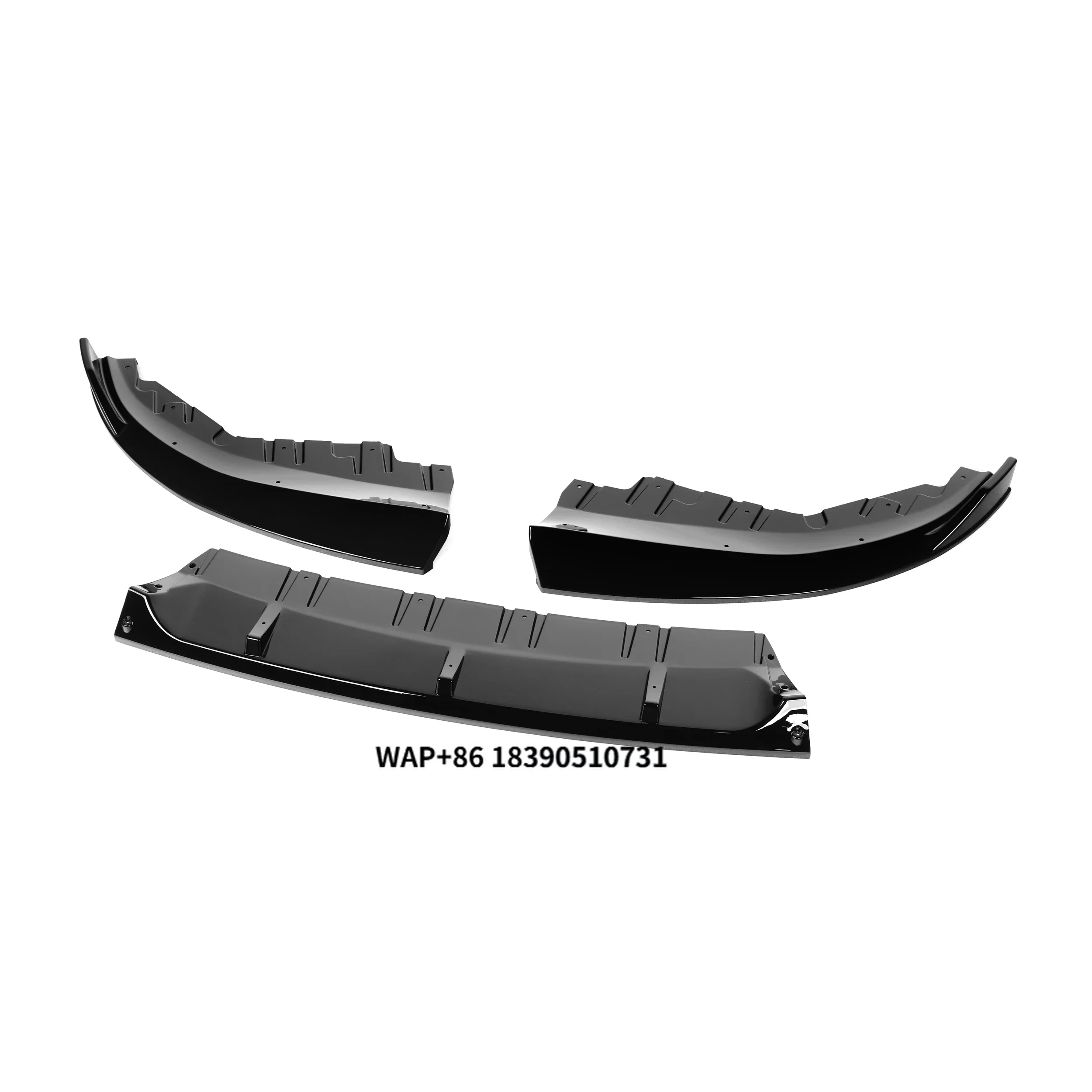 

PP Glossy Black Front Lip Diffuser for 2021+ 4 Series G26 Sport 4-Door Front Lip Glossy Black Front Bumper Lip