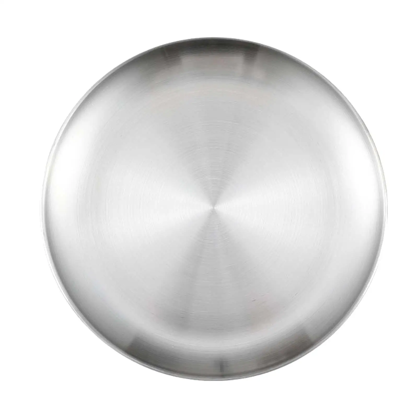 High Quality Stainless Steel Dessert Plate Compact Party Tray Beautiful Serving Dishes for Restaurant and Home
