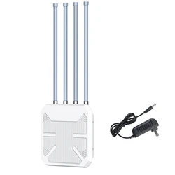 Outdoor Wifi6 Accessing Point AX1800 WIFI6 Router with Long Distanced and Easy Installation Waterproof 1800M Fast