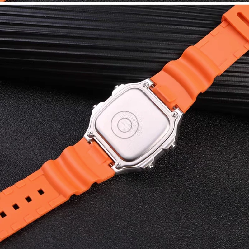 Ремешок резиновый для Casio AE-1200WH 1000 Вт/Вт W-216H SGW500, Пряжка из нержавеющей стали, ремешок 18 мм, аксессуары для часов