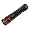 Black with Red