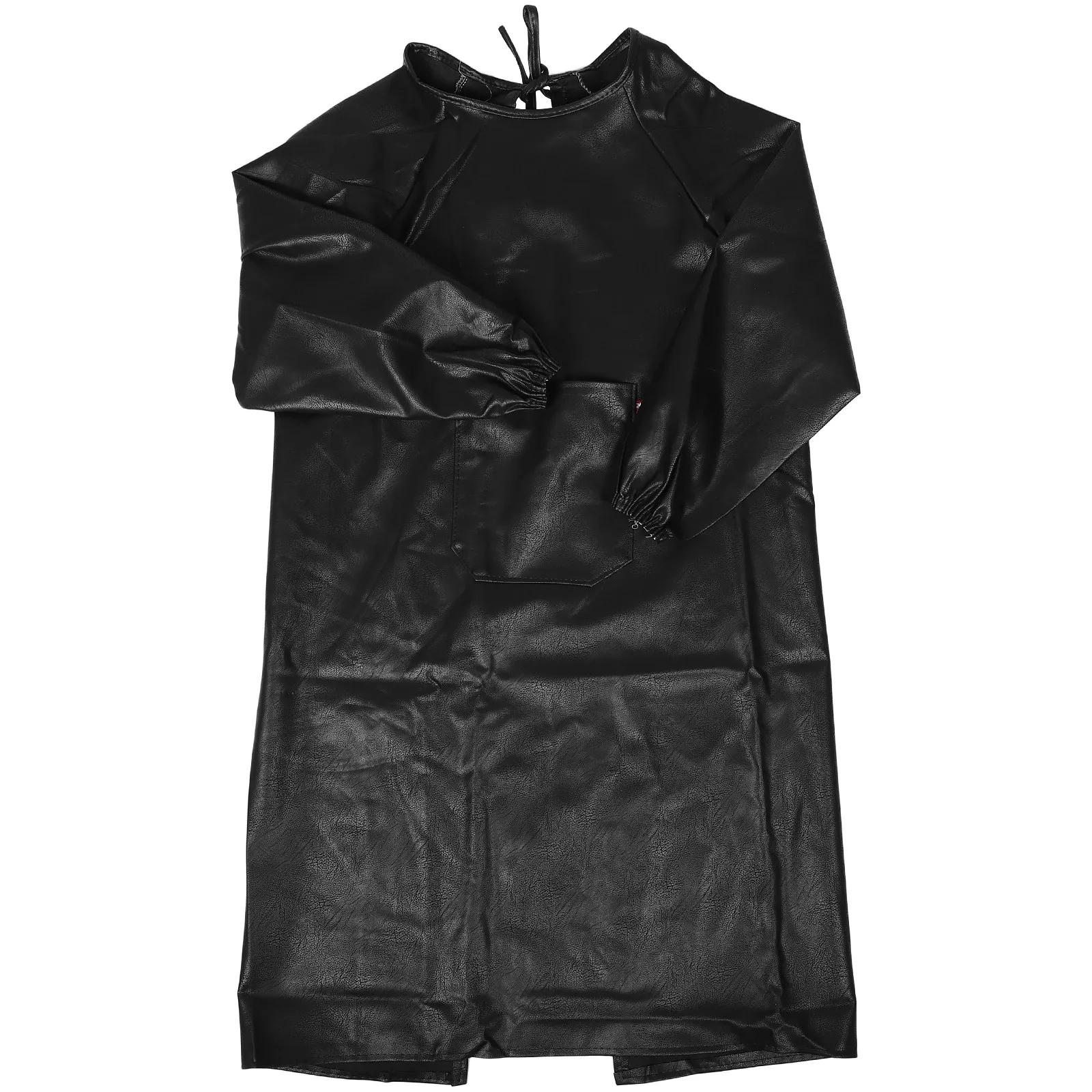 

Водонепроницаемый фартук из ПУ с длинными рукавами для мужчин, особо прочный, кислото- и щелочестойкий, удлиненный рабочий халат для приготовления пищи и разделки рыбы