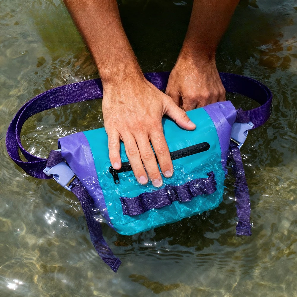 Waist Floating Dry Bag for Kayaking Swimming Beach Waterproof Water Sports Rafting Boating Mesh Kayak Travel Bag Camping Pack