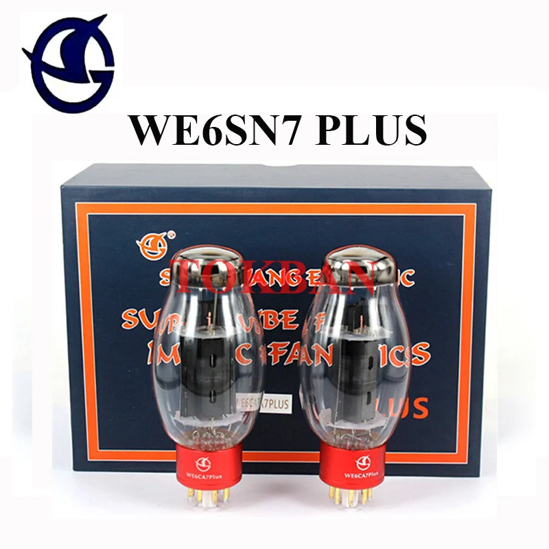 Shuguang Tube WE6SN7 PLUS Vacuum Tube Replace 6H8C CV181 6SN7 Matched Pair for HIFI Amplifier Audio Free Shipping