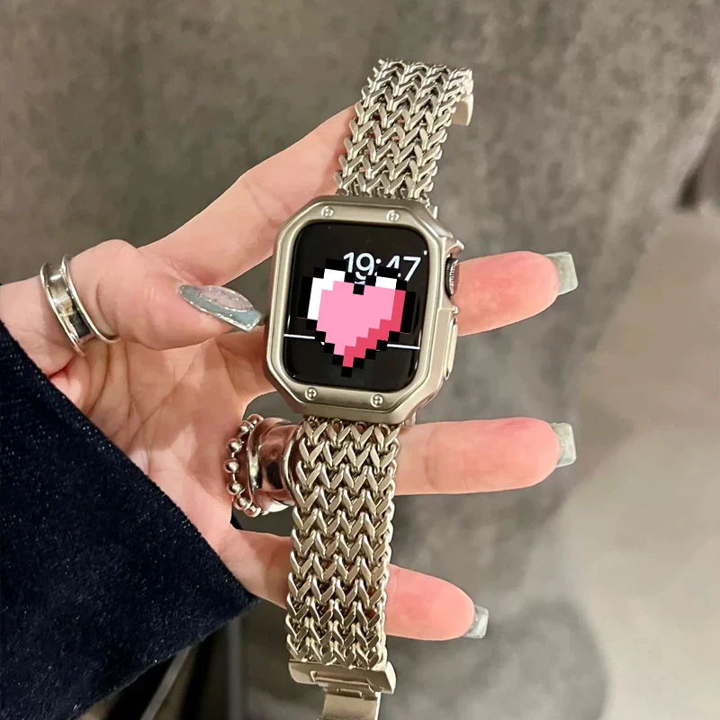 Electroplate Alloy Cover For Apple Watch Ultra 9 8 7 6 SE 5 4 Soft TPU Shockproof Protector For iWatch 41MM 45MM 40MM 44MM 49MM