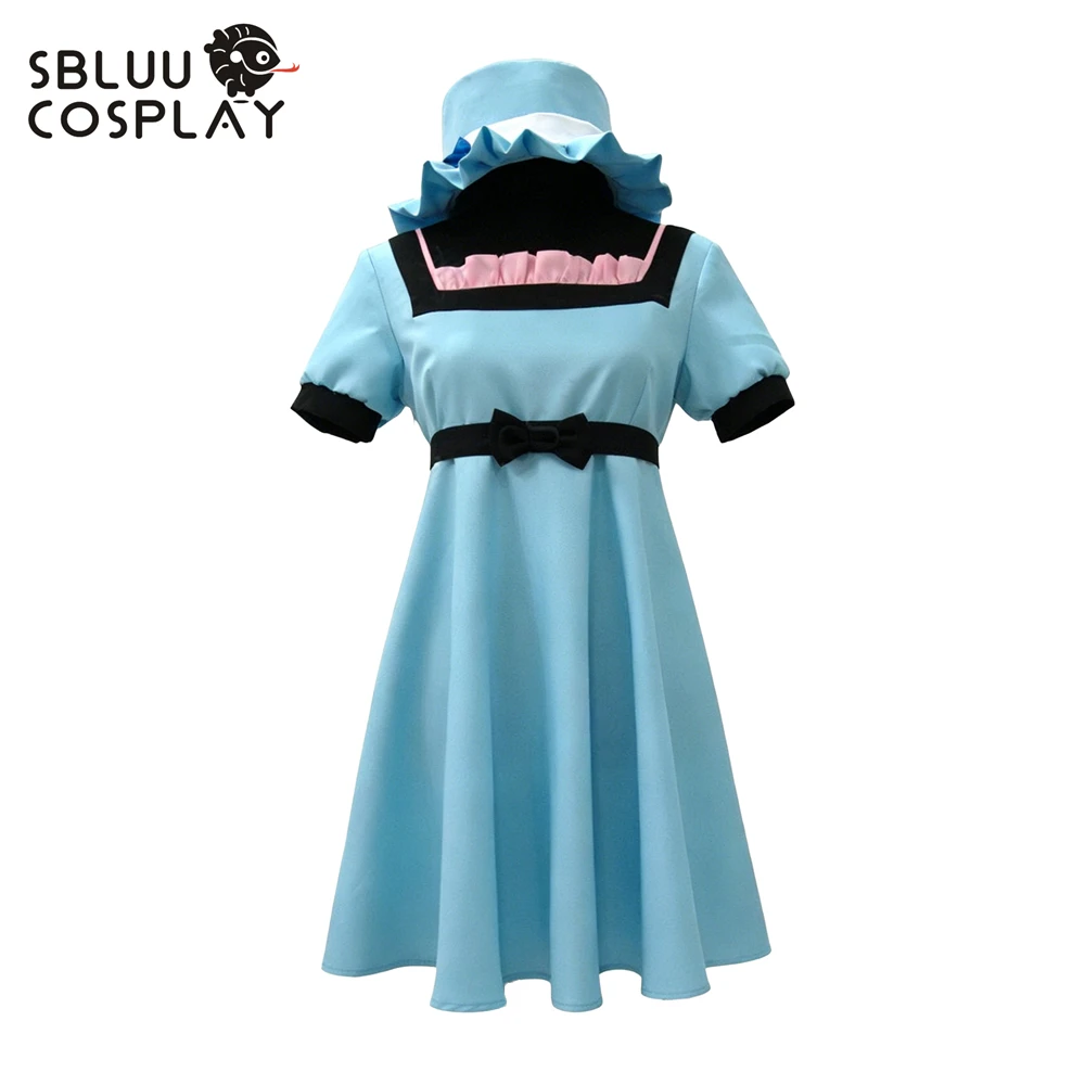 

SBluuCosplay Game Cos Shiina Mayuri Cosplay Costume Dress Uniform Halloween Party Custom Made