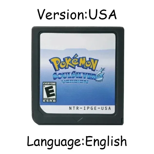 Pokemon Series DS Game Cartridge Video Game Console Card HeartGold SoulSilver Diamond Platinum Pearl Meertalig voor NDS 3DS