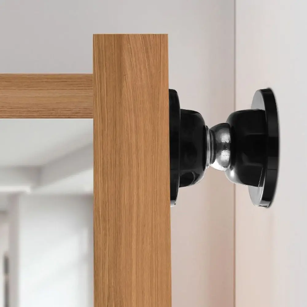 Penahan Pintu Magnetik Kuat Anti-benturan Perekat Silikon untuk Rumah Tangga
