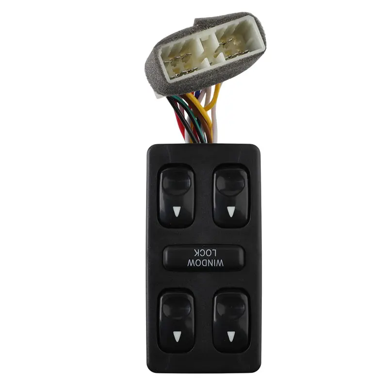 Front Left Driver Side Electric Power Master Window Switch For 1992 1993 1994 Hyundai Elantra Galloper 93570-28001 9357028001