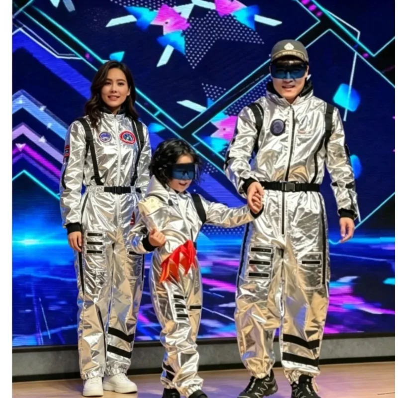 Astronaut one-piece suit adult space theme party cosplay Halloween performance costume space suit astronaut cos