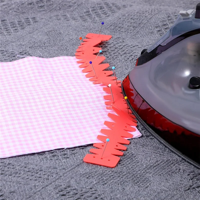 ABGR-실리콘 플렉스 헤머 도구 4개, 곡선형 밑단용 핫 프레스, 내열성 눈금자 재봉 도구