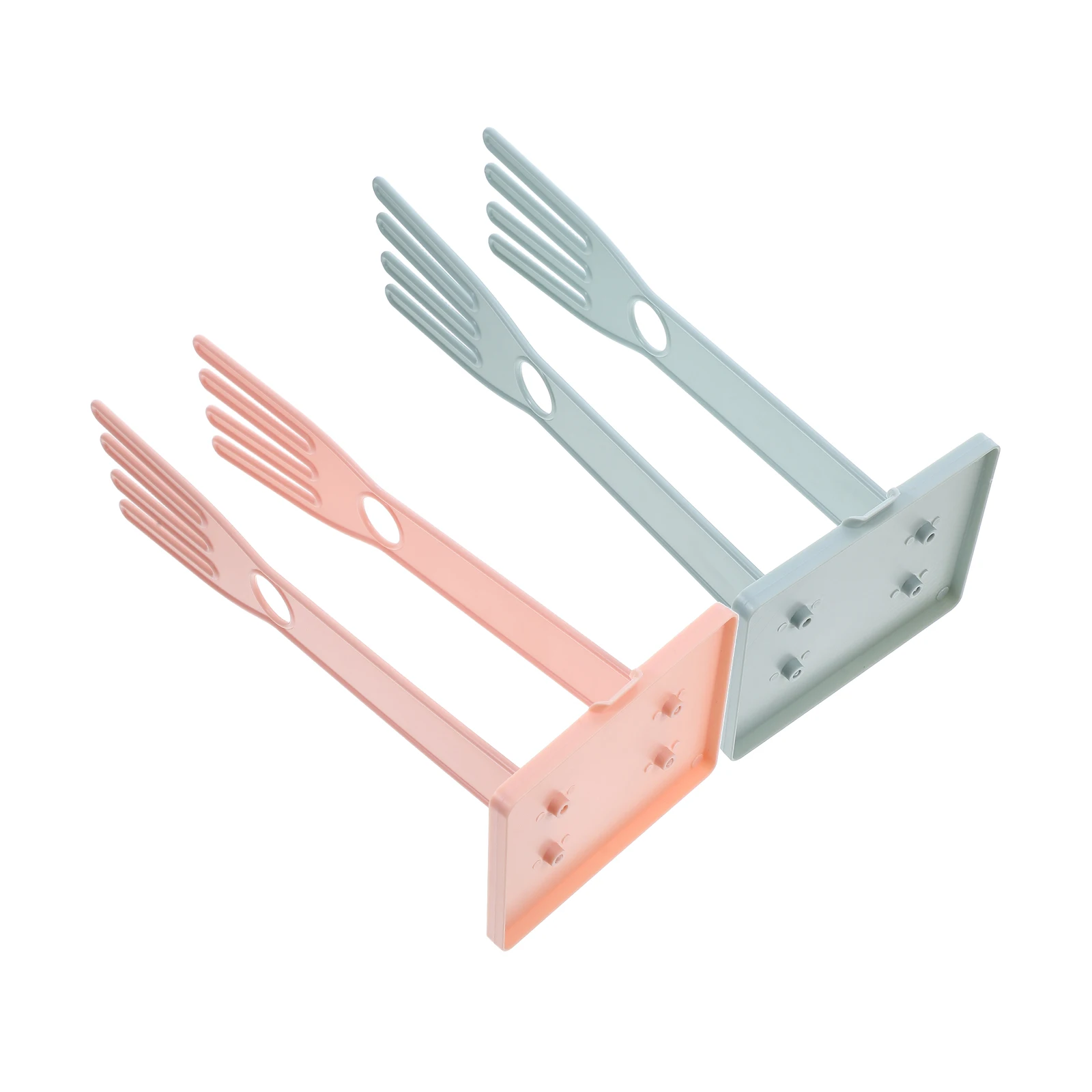 

2Pcs Glove Drying Rack Detachable Multi Functional Kitchen Sink Storage Holder Gloves Mittens Coat Hanger Drain Rack