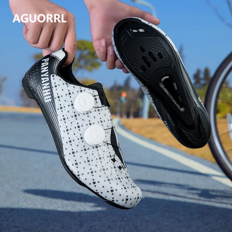 Cycling Shoes Professional Men's SPD Speed MTB Cycling Women's SPD Cleats Cycling Lockless Training