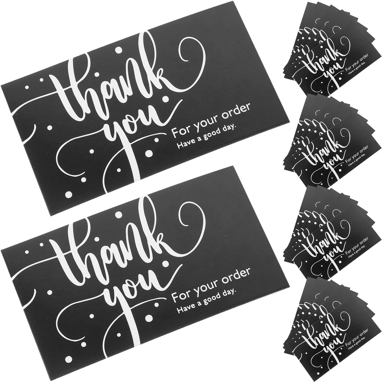 100 Buah Stiker Label Terima Kasih Label Kue Dekorasi Segel untuk Sertifikat Segel Amplop