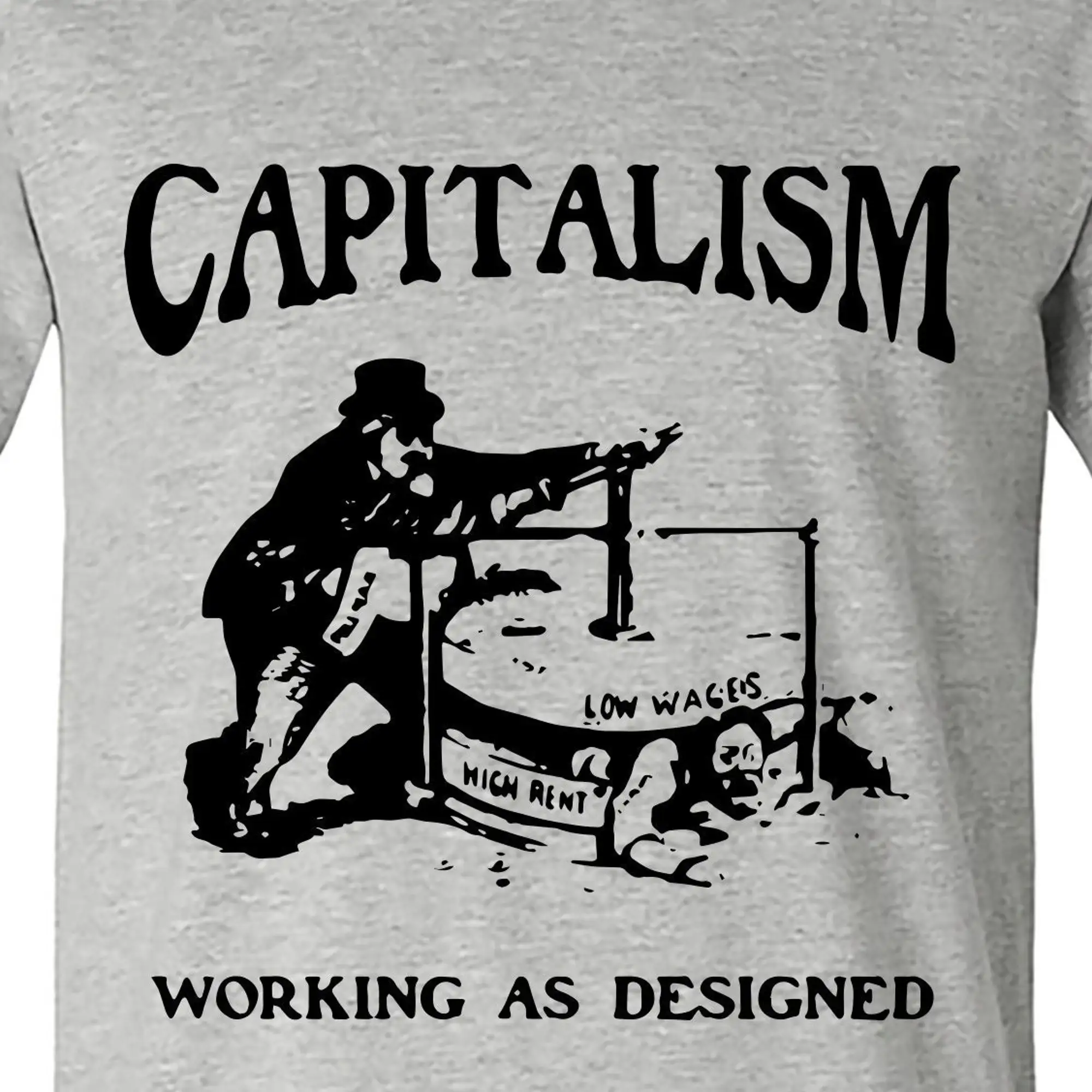 Anticapitalist Socialist anti-capitalism Marxist leftist Pullman 1894 Strike Shirt M2529