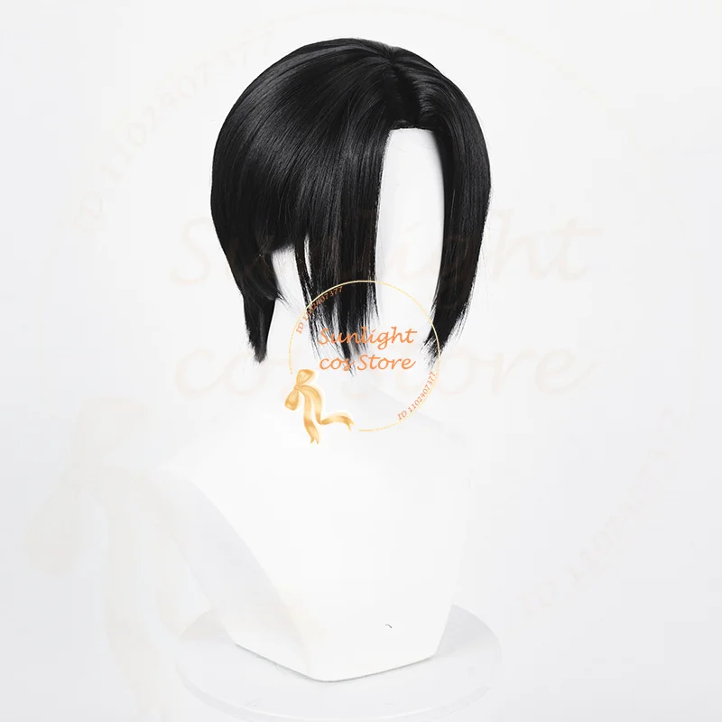 High Quality Anime NANA Oosaki Nana Cosplay Wig 28cm Black Scalp Wig Heat Resistant Synthetic Hair Women Role Play Wig + Wig Cap