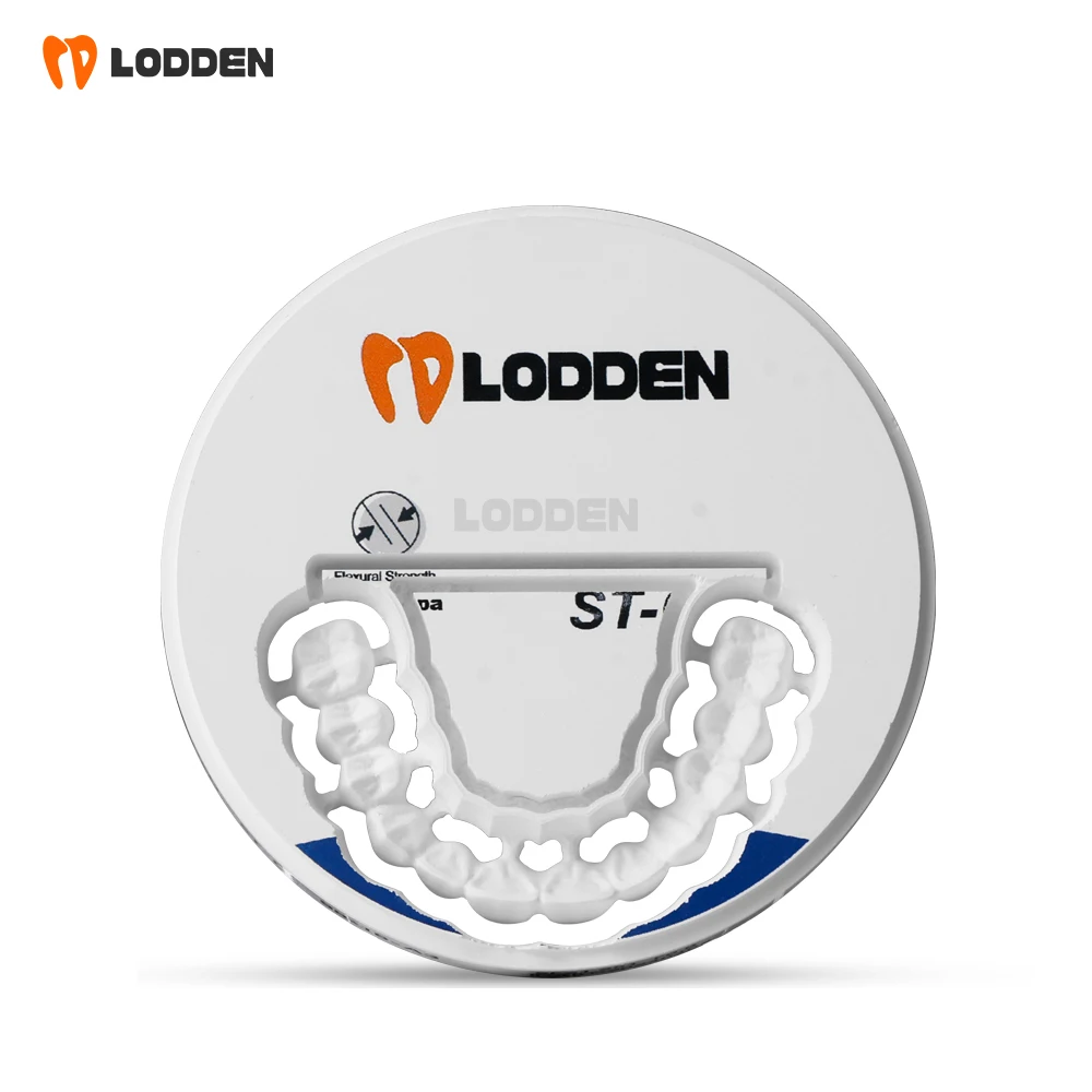 ST‑C Dental Zirconia Block Lodden 98mm 43% Transparency 1200MPa Strength Vita 16 Colors For CAD CAM Dental Lab Material - view 6