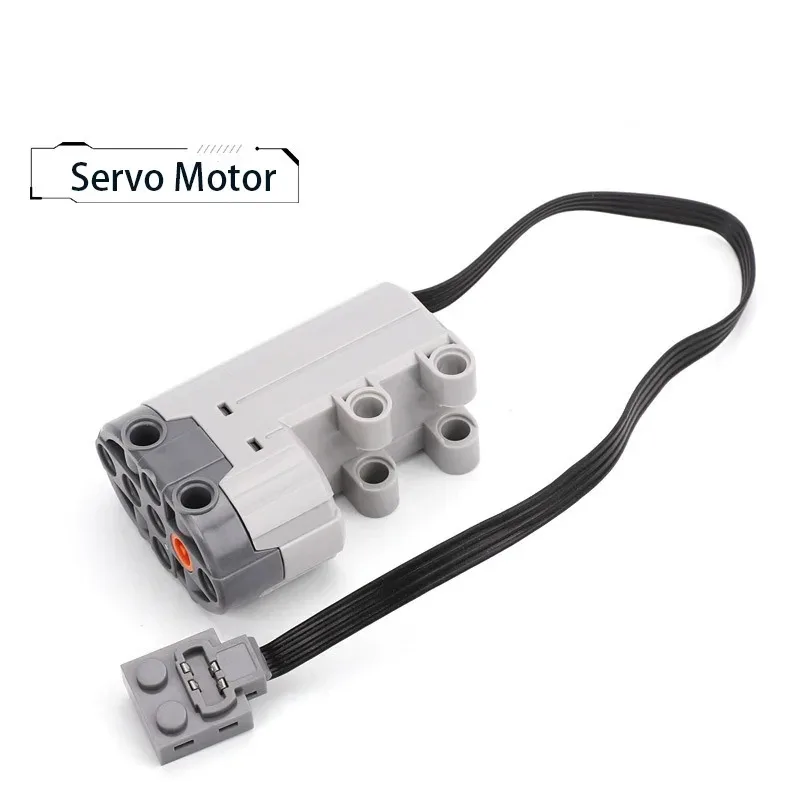 Elektrische motorset de auto Afstandsbediening Accubak Schakelaar met led-licht Power Functie MOC Bouwstenen Auto's Motorspeelgoed