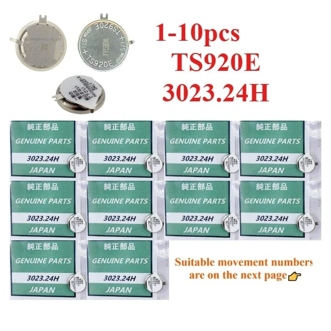 1-10pcs New 3023.24H TS920E for Seiko 3023-24H TS920 302324H Integrated Circuit for watch V172,V173,V174 and V175 IC chip