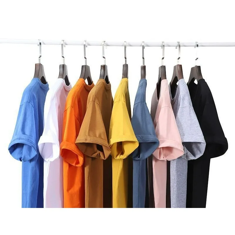 Heavyweight Pure Cotton Short-sleeved T-shirt Men's Summer New American Fashion Brand Loose Versatile Printed T-shirts Ins Tops