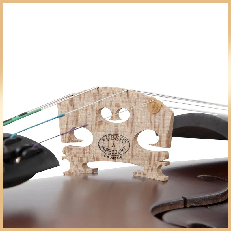 50pcs Violin Bridge Cello String Bridges E String Parchment Protector Sheepskin Pad Violin Accessories