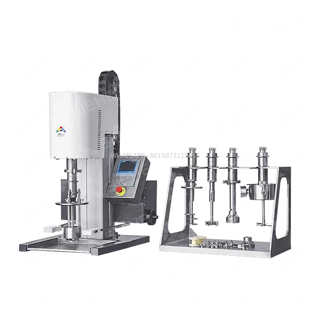High-speed Laboratory Vacuum Mixer Dispersing/Grinding/Emulsifying/Milling Lab Multi-functional Mixing Machine