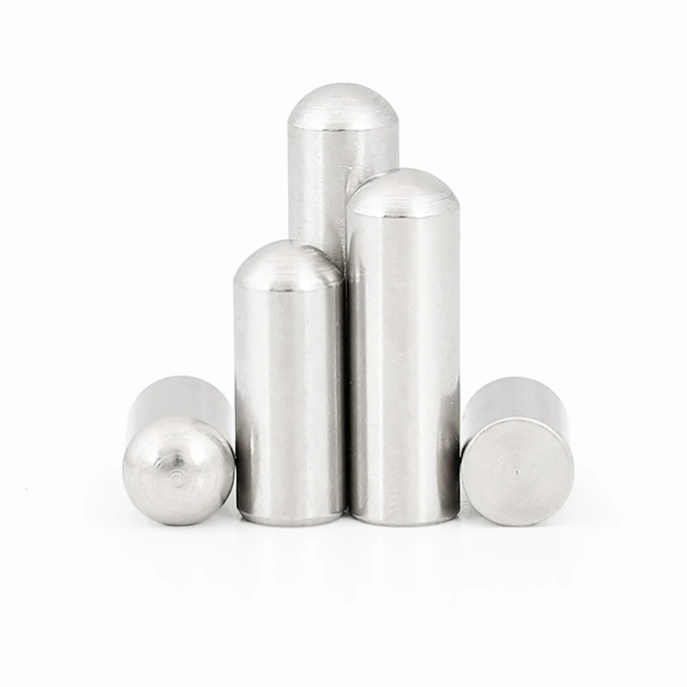 5 ~ 10pcs  M0.6 M0.8 M1 M1.2 M1.5 M1.8 M2 M2.3 M2.5 M2.8 M3 M4 M5 M6 M8 304 Stainless Steel Cylindrical Pin Locating Dowel A2-70