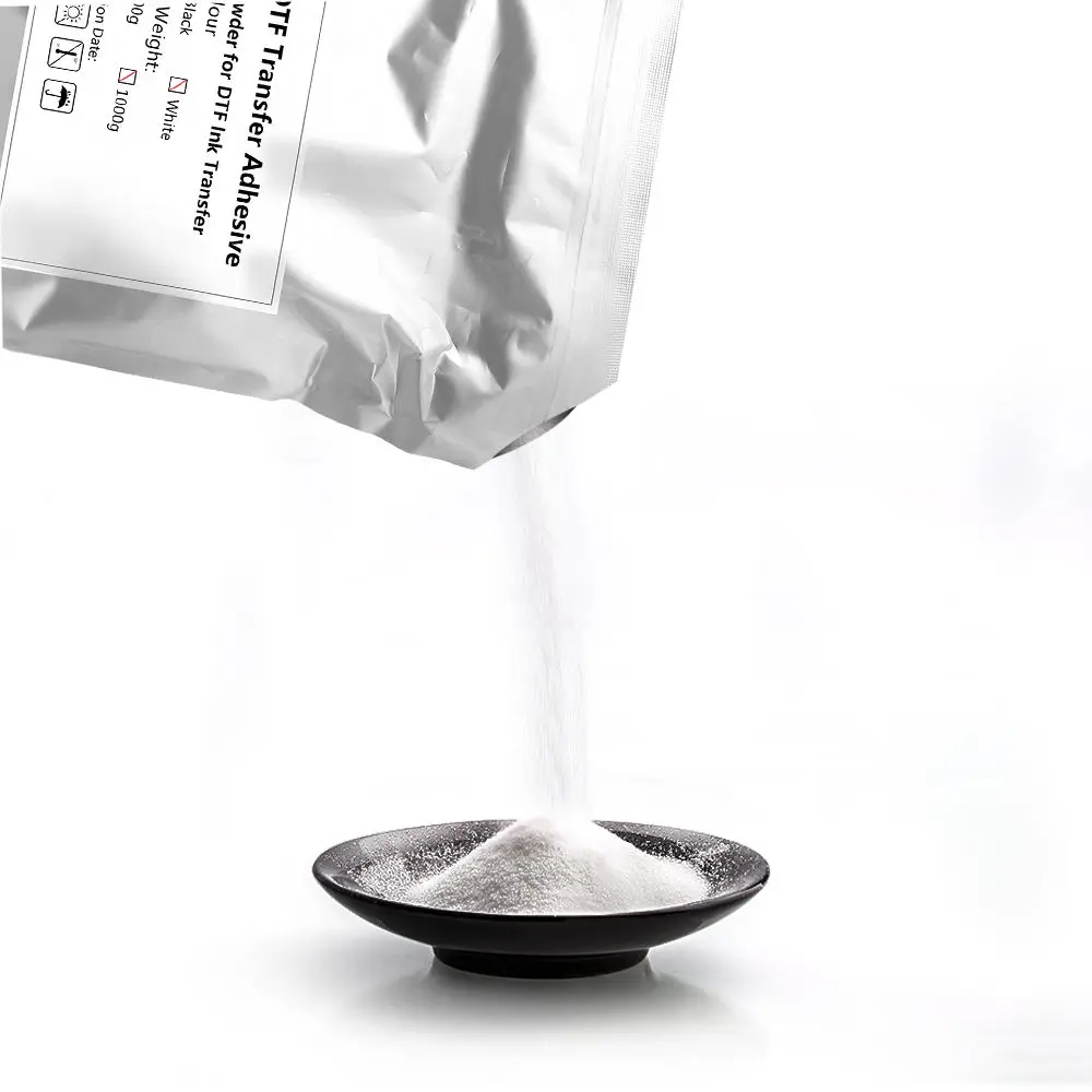 Dtf Pu Tpu Hot Melt Dtf Powder Adhesive Hot Melting Powder for White Ink Heat Transfer Powde