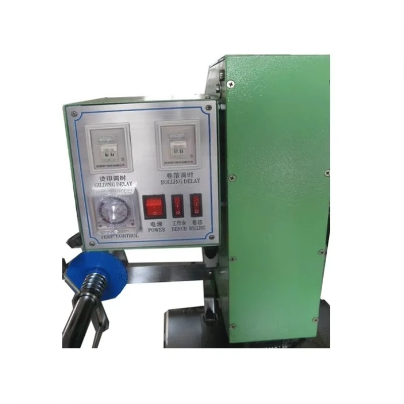 Semi Automatic Pneumatic Hot Foil Stamping Machine for Paper Card Embossing Flat Surface Printing 220V 110V