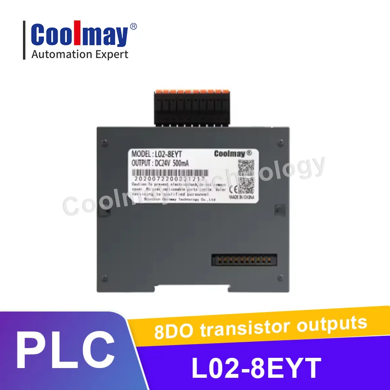 Coolmay L02-8EYT Programmable Logic Controller Expansion module digital output module