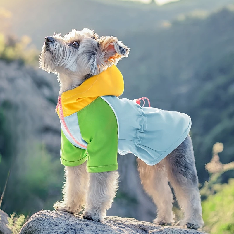 

Pet Dog Raincoat, Storm Coat, Waterproof And Windproof Dog Jacket, Small And Medium-sized Dog Pet Outdoor Clothing And Supplies