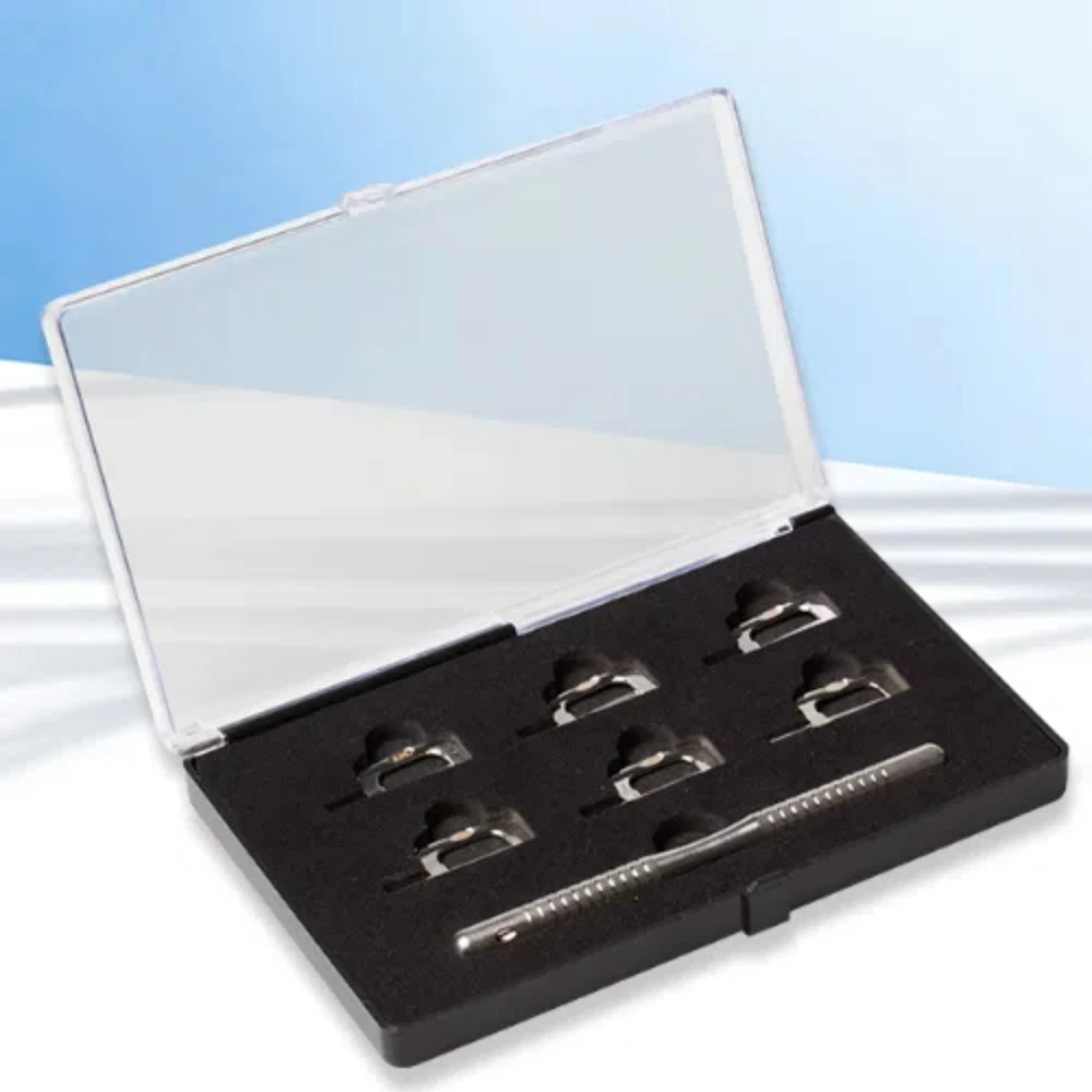 

Стоматологические полоски для пилы с открытым зазором, межпроксимальная эмаль, полоска для шпона YXC, межзубные виниры, инструменты для зубов, виниры, зубные ножи