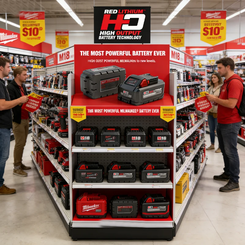 

Настоящий, настоящий, а не фальшивый! Литиевая батарея Milwaukee M18 21700 с большими элементами 21700, прочная и устойчивая к падениям