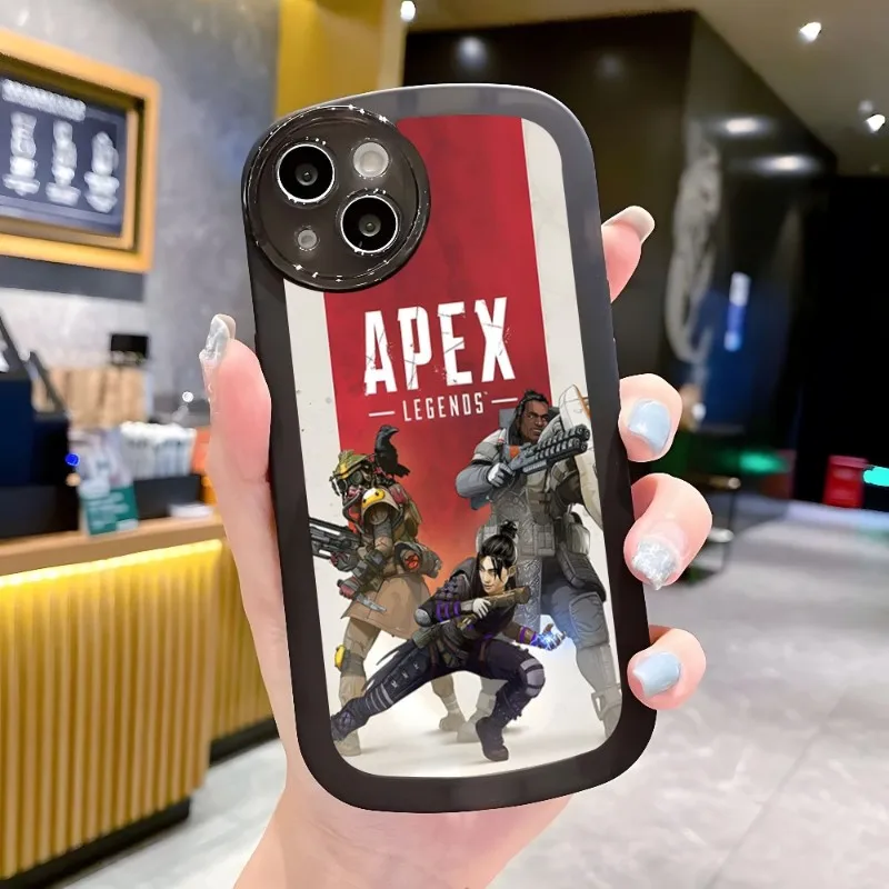 Apex Legends Game Phone Case For Iphone 14 13 Pro 11 12 Max Mini X XR XS 8 7 Puls Transparent Shockproof Back Cover