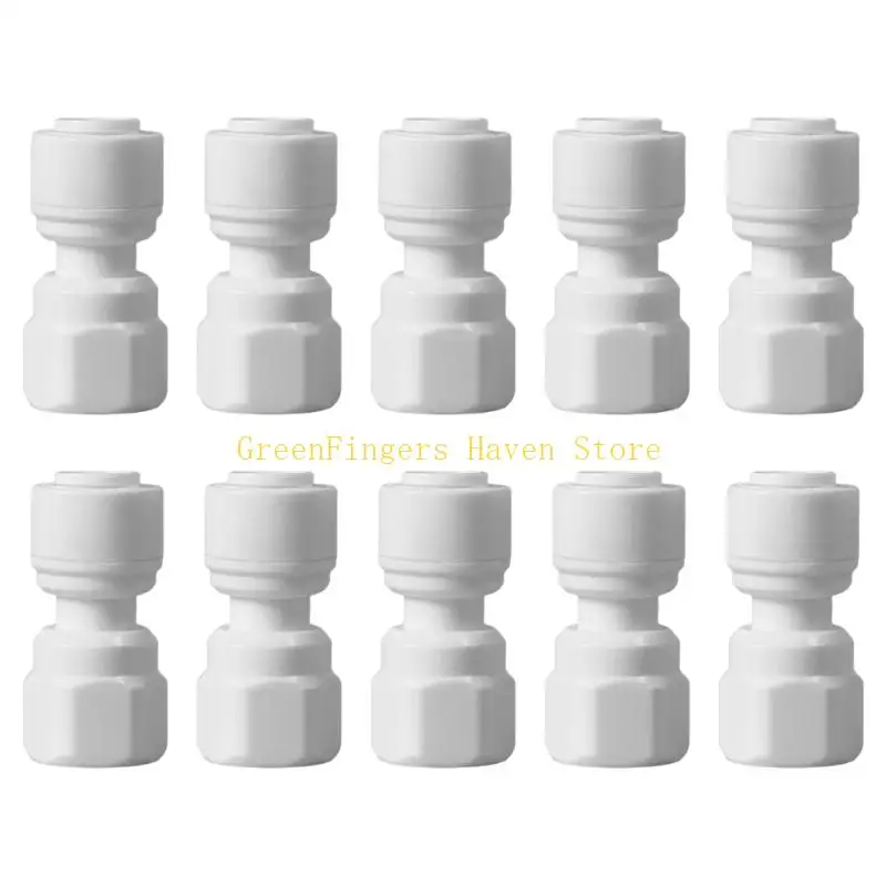F68D Pack of 10 M11 Faucet Quick Connectors Adapters Easy Setups High Compatibility 2/3 Split Connection Daily Casual Use