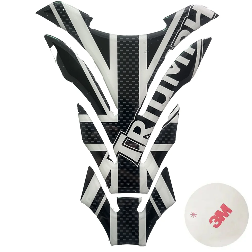 For Triumph Tank Pad Stickers Motorcycle Accessories Daytona Speed Street Triple Trident Tiger RS 1200 1050 900 800 765 675 660