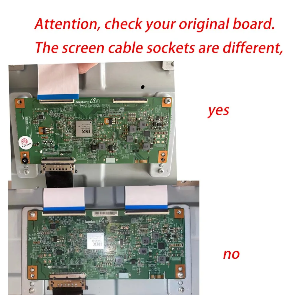 Placa lógica de T-CON de TV 6201B001Y6300 MATDJ4E16 INX IN8908A INNOLUX para TOSHIBA LED58K300U LCD-58MY8006A LCD-58MY5100A LT-58MA887