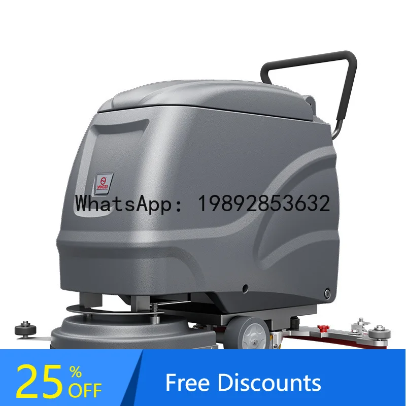

YFY Floor Cleaning Hand-Pushed Industrial Kitchen Mall Workshop Electric Suction and Integrated and Mopping Machine