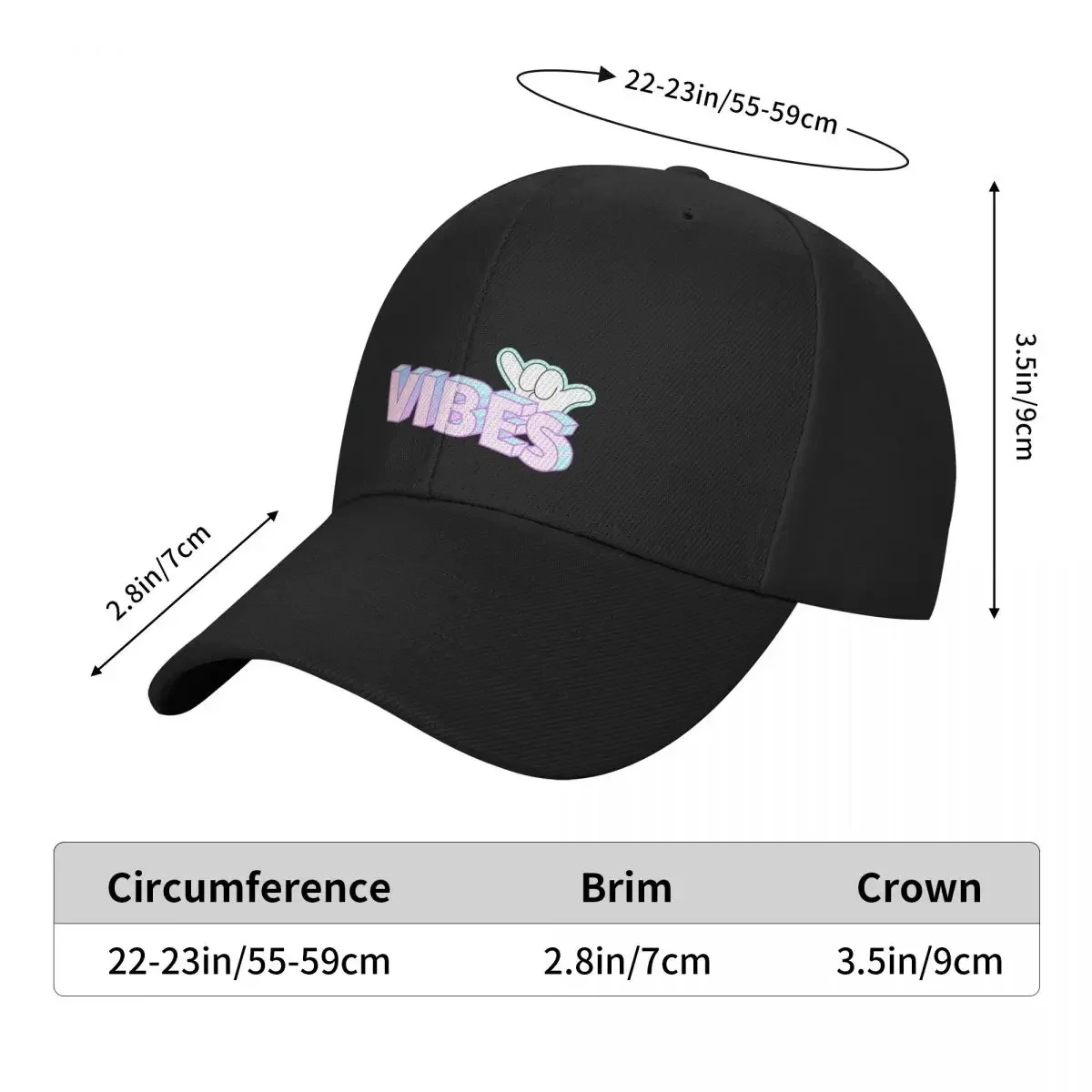 vibe Bucket Hat Designer  Sun  For Children Baseball Cap Women Caps Men's