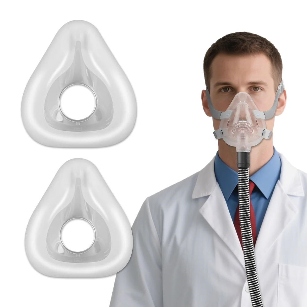 

CPAP Full Face Mask Replacement Cushion Compatible with AirFit F20 Soft Silicone F20 Cushion for Comfortable and Secure Therapy