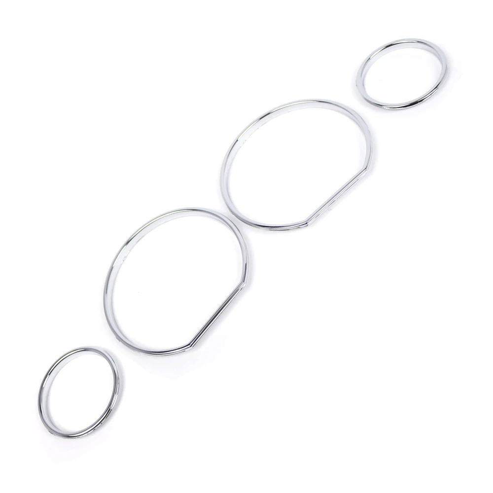 Dash Dashboard Trim Ring Speedometer Gauge Dial Rings Bezel  Suitable for BMW E36 3 Series 1990-2000 (with VDO speedometers)