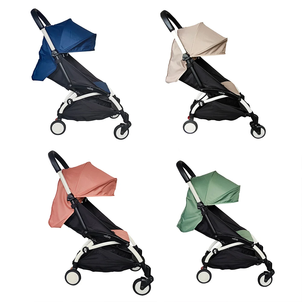 Parasole e fodera per passeggino a 175 gradi per accessori Babyzen Yoyo Set cappuccio e materasso Yoya cuscino per carrozzina